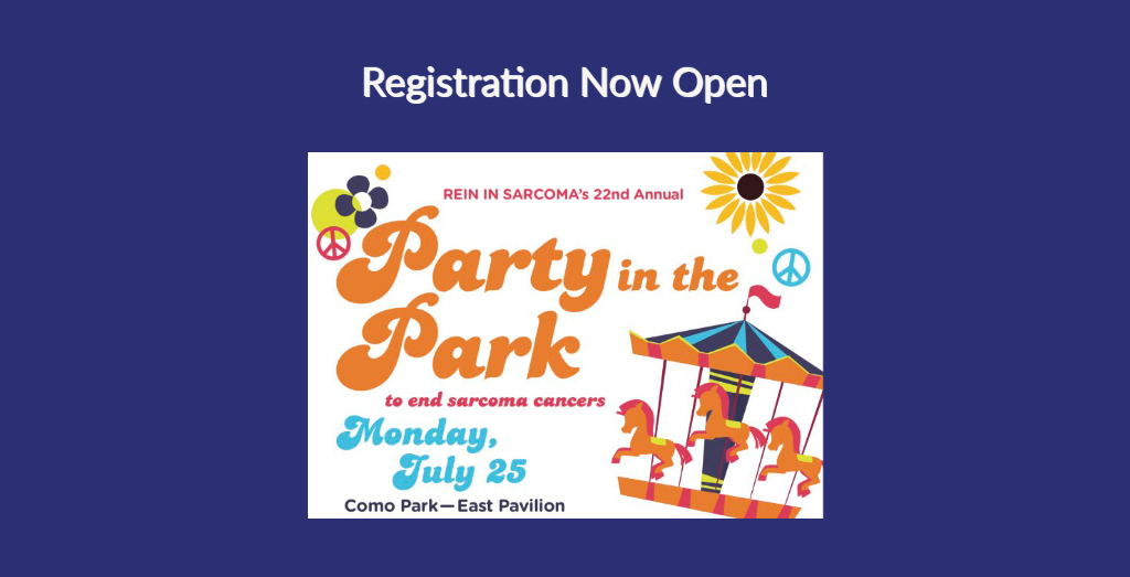 2022 Party in the Park Banner - Registration now open